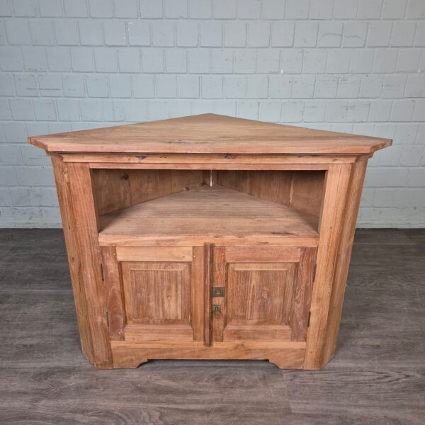 Corner cabinet TV cabinet Teak 1.00 m