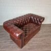 Chesterfield Sofas Leather Chestnut Brown 1.65 m Set - Image 7
