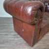 Chesterfield Sofas Leather Chestnut Brown 1.65 m Set - Image 9