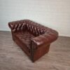 Chesterfield Sofas Leather Chestnut Brown 1.65 m Set - Image 8