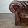 Chesterfield Sofas Leather Chestnut Brown 1.65 m Set - Image 11