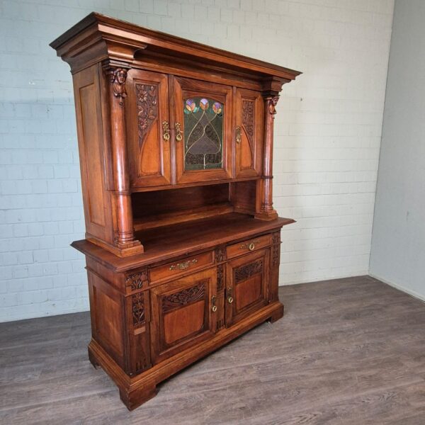 Cabinet Jugendstil 1900 Walnut