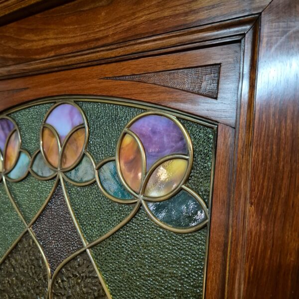 Cabinet Jugendstil 1900 Walnut - Image 11