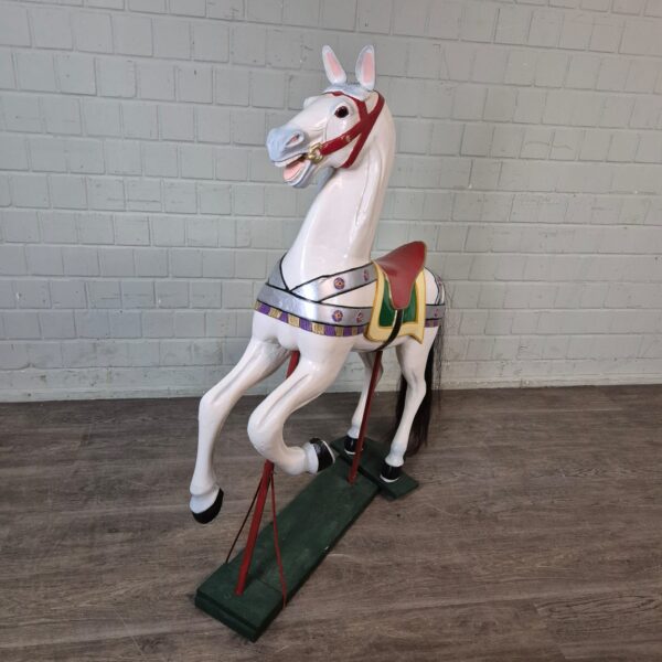 Carousel Horse 1880 Solid Wood 1.05 m - Image 6