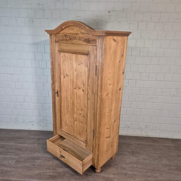 Wardrobe Jugendstil 1900 Pine - Image 11