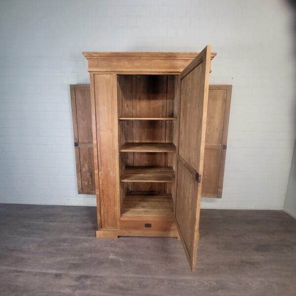 Hunting Cabinet Wardrobe Teak 1,35 m - Image 7