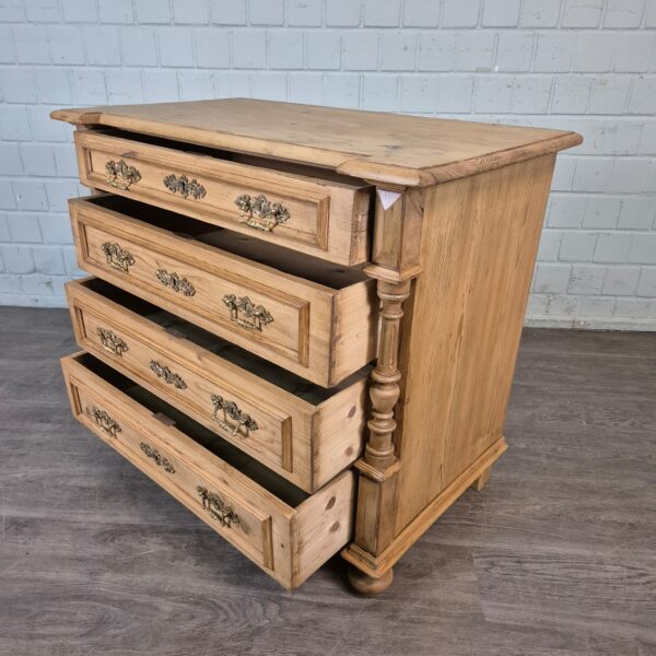 Chest of Drawers Gründerzeit 1880 Pine - Image 7