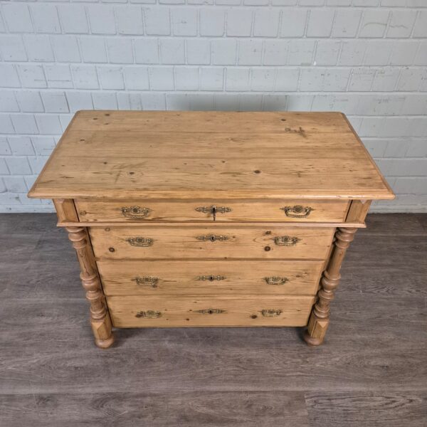 Chest of Drawers Gründerzeit 1880 Pine - Image 3