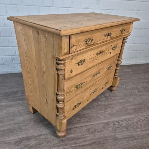 Chest of Drawers Gründerzeit 1880 Pine - Image 4