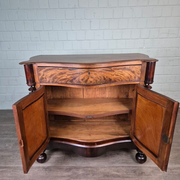 Cabinet Louis Philippe 1860 Mahogany - Image 9