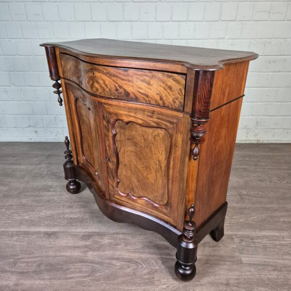 Cabinet Louis Philippe 1860 Mahogany - Image 4