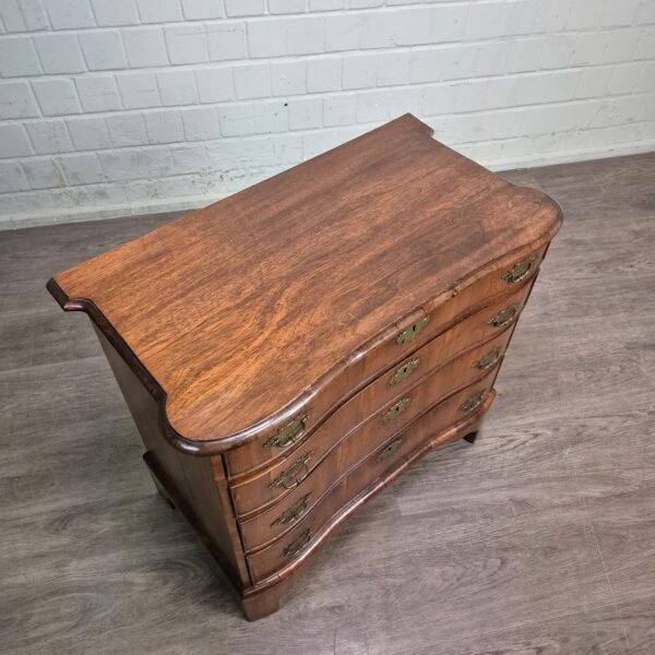 Chest of Drawers Baroque 1780 Walnut - Image 4