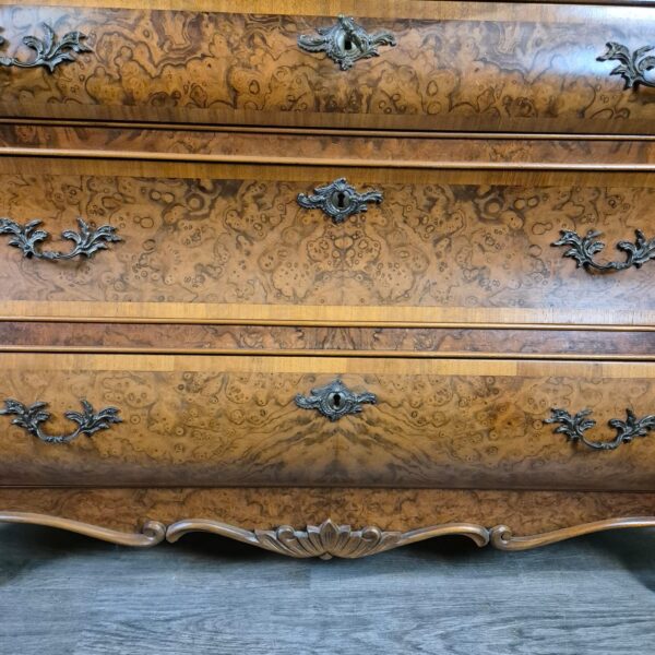 Chest of Drawers Neo-baroque Walnut 1,03 m - Image 5