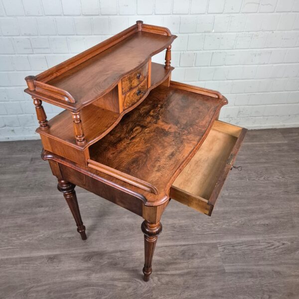 Ladies´ Secretary Gründerzeit 1880 Walnut - Image 7