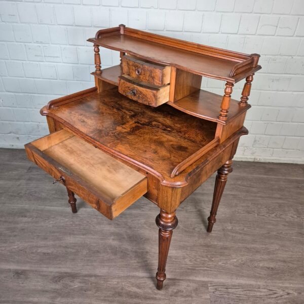 Ladies´ Secretary Gründerzeit 1880 Walnut - Image 8