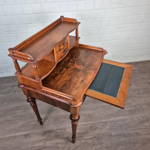 Ladies´ Secretary Gründerzeit 1880 Walnut - Image 6