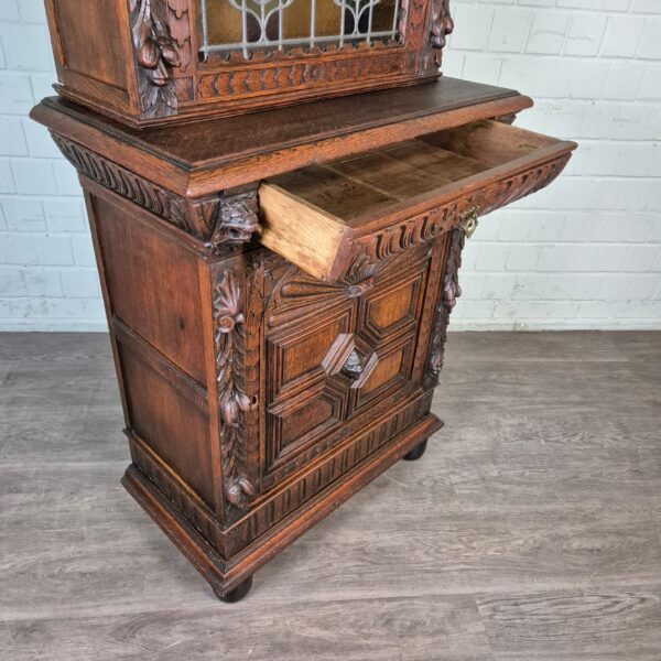 Cabinet Gründerzeit 1880 Oak - Image 16