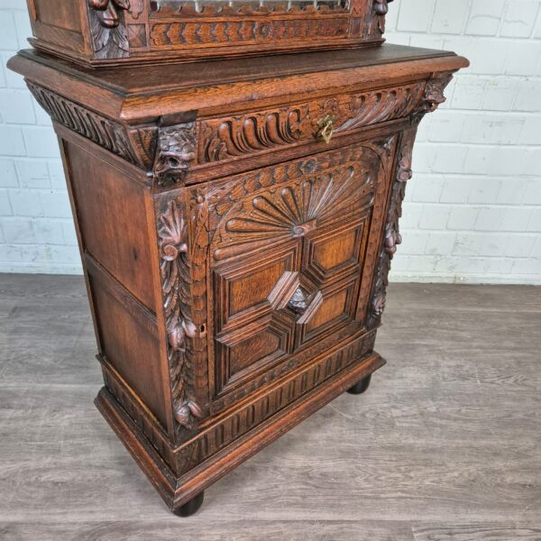 Cabinet Gründerzeit 1880 Oak - Image 4