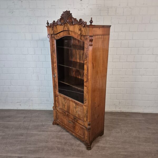 Bookcase Louis Philippe 1860 Mahogany - Image 3