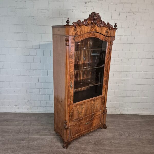 Bookcase Louis Philippe 1860 Mahogany