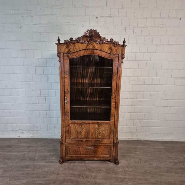 Bookcase Louis Philippe 1860 Mahogany - Image 2