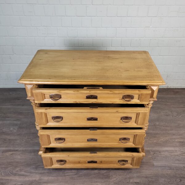 Chest of Drawers Gründerzeit 1880 Pine - Image 7