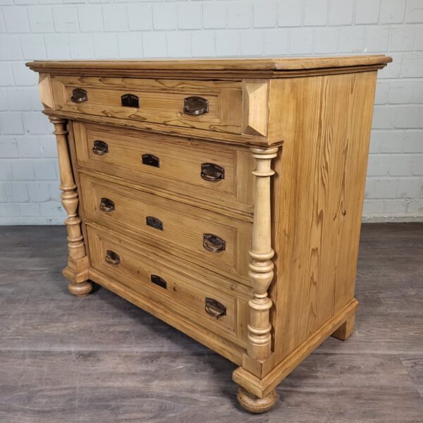 Chest of Drawers Gründerzeit 1880 Pine - Image 3