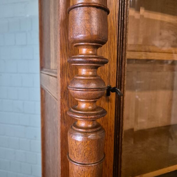 Bookcase Gründerzeit 1880 Oak - Image 4