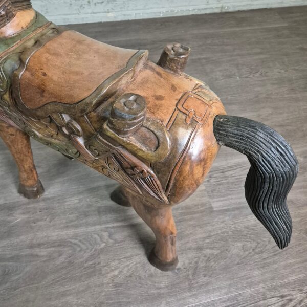 Carousel Horse Solid Wood 1,00 m - Image 8