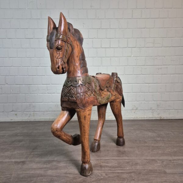 Carousel Horse Solid Wood 1,00 m - Image 5