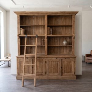 Bookcase Teak 2,20 m