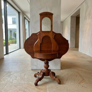 Folding Table Dressing Table Biedermeier 1850 Mahogany