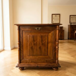 Base Cabinet Music Box Gründerzeit 1880 Walnut
