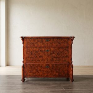 Chest of Drawers Louis Philippe 1870 Birch Wood
