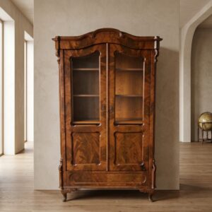 Bookcase Louis Philippe 1860 Mahogany