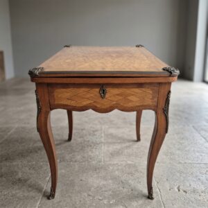 Folding Table Biedermeier 1850 Walnut