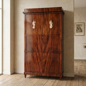 Secretary Biedermeier 1830 Mahogany
