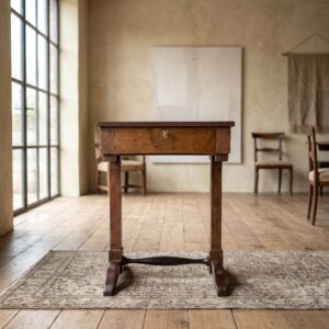 Sewing Table Biedermeier 1830 Walnut