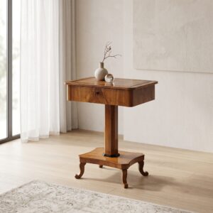 Sewing Table Biedermeier 1820 Cherry Wood