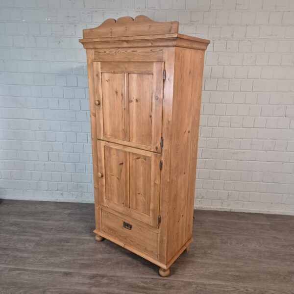 Wardrobe Jugendstil 1910 Pine - Image 3