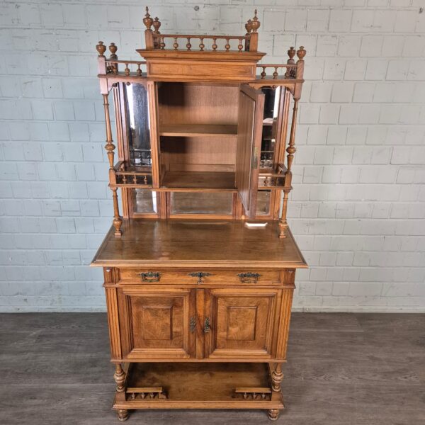 Cabinet Gründerzeit 1880 Walnut - Image 15