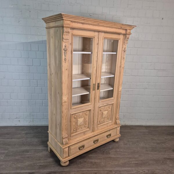 Bookcase Gründerzeit 1880 Pine