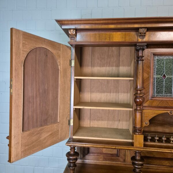 Cabinet Gründerzeit 1880 Walnut - Image 19