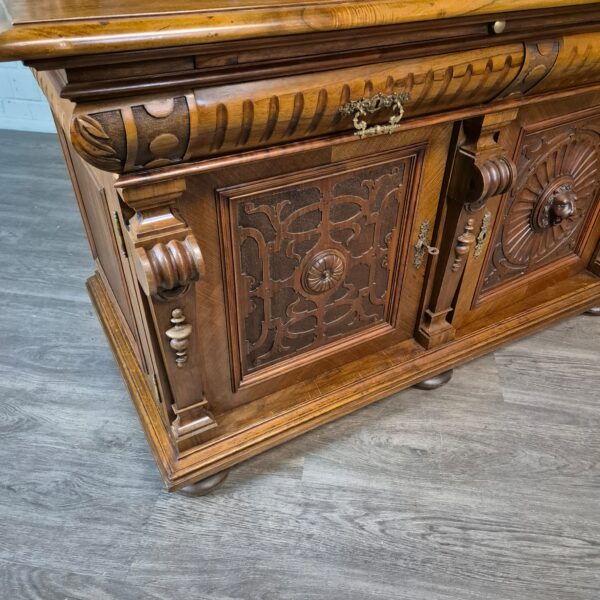 Cabinet Gründerzeit 1880 Walnut - Image 9