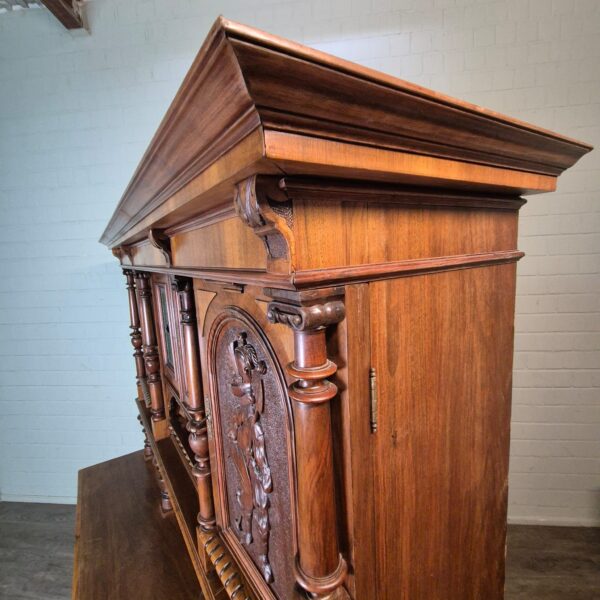 Cabinet Gründerzeit 1880 Walnut - Image 16