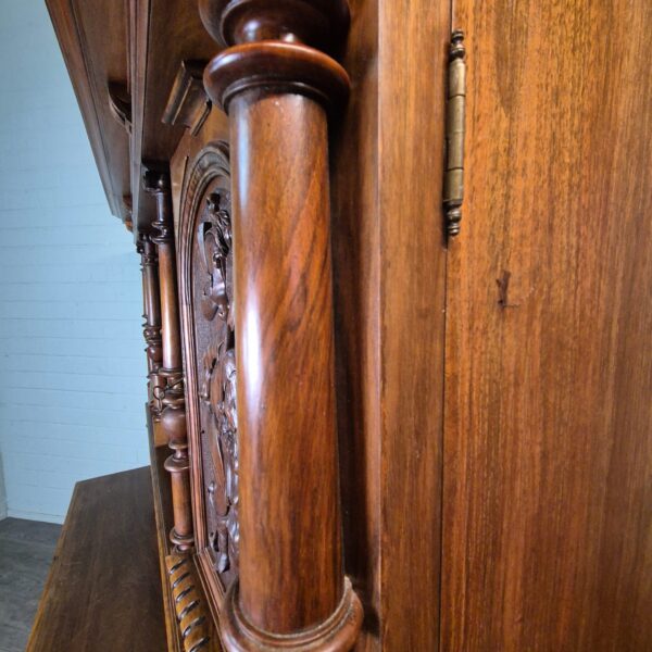 Cabinet Gründerzeit 1880 Walnut - Image 17