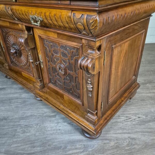 Cabinet Gründerzeit 1880 Walnut - Image 14