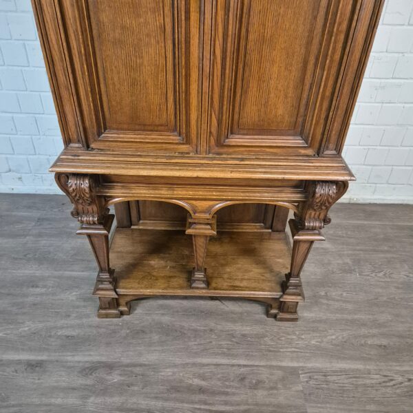 Cabinet Gründerzeit 1880 Oak - Image 6