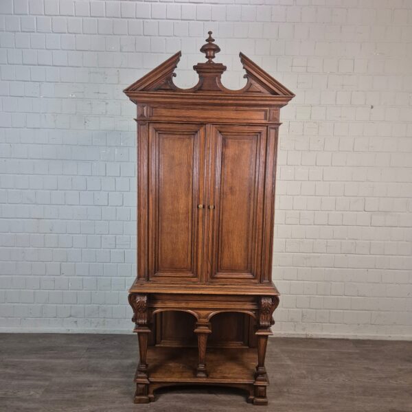 Cabinet Gründerzeit 1880 Oak - Image 2