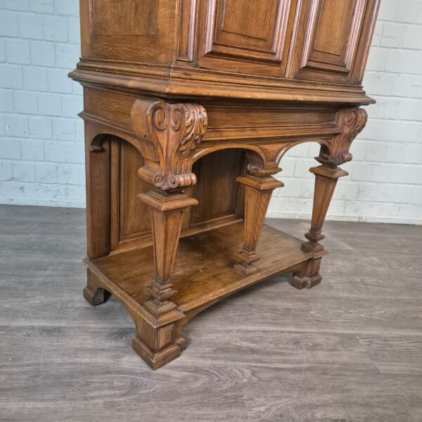 Cabinet Gründerzeit 1880 Oak - Image 4